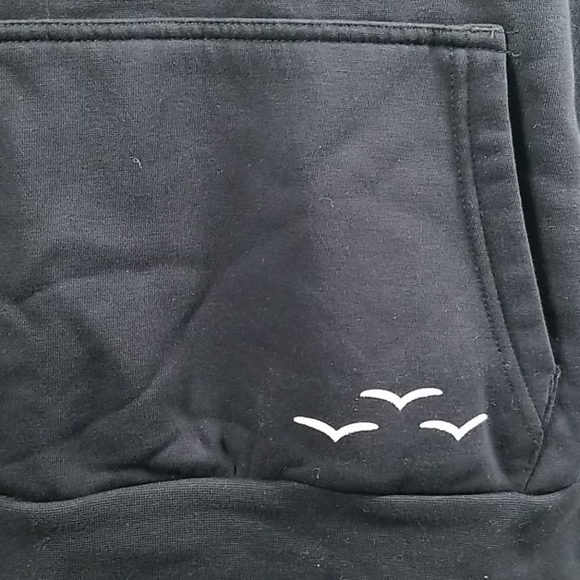 Lazy Pants Women's Fleece Black Sweatshirt Size S - Picture 3 of 7